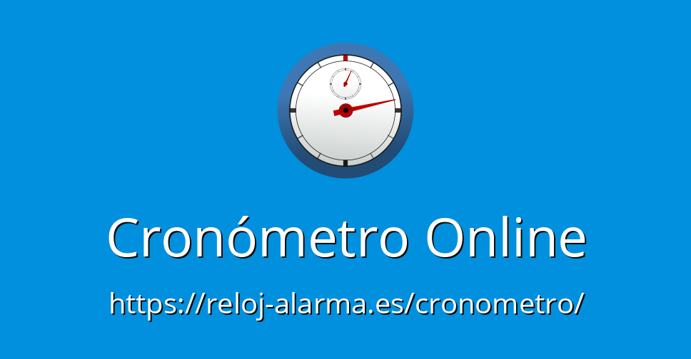 Apuesta Permanente instalaciones Cronómetro Online - Reloj-Alarma.es