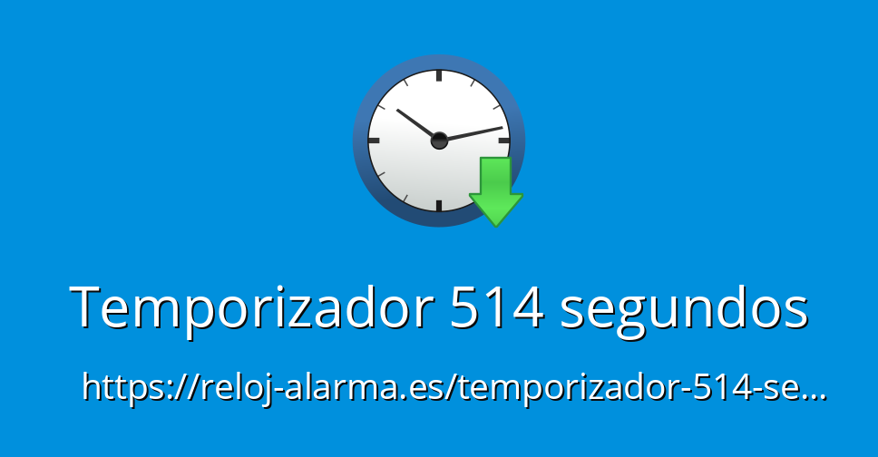 1 hora temporizador