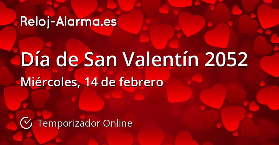 Día de San Valentín 2052