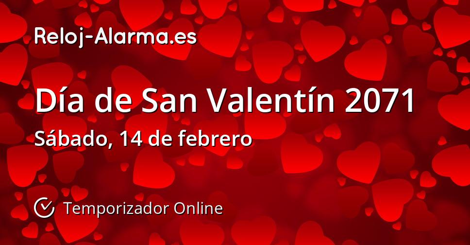 Día de San Valentín 2071