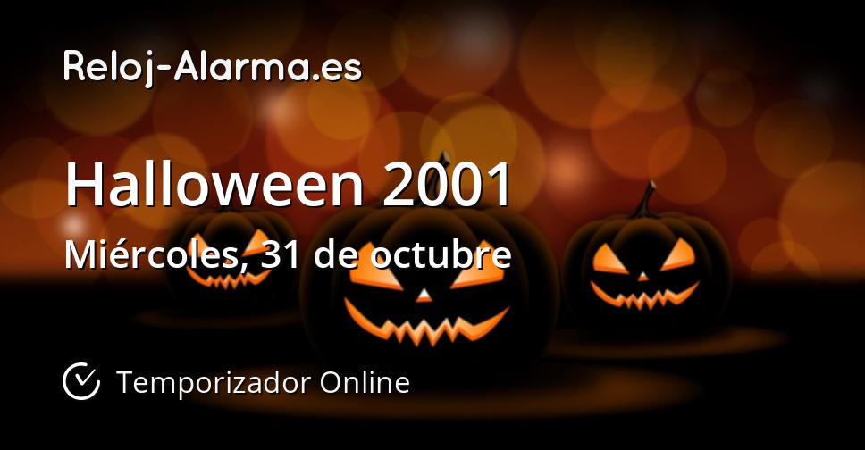 Halloween 2001 Temporizador Online Reloj Alarma Es   Image 