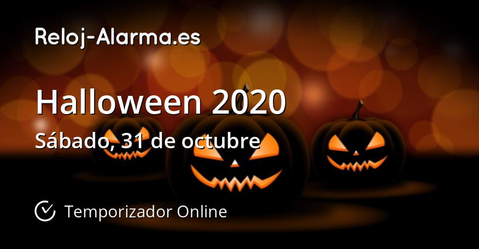 Halloween 2020 Temporizador Online RelojAlarma.es