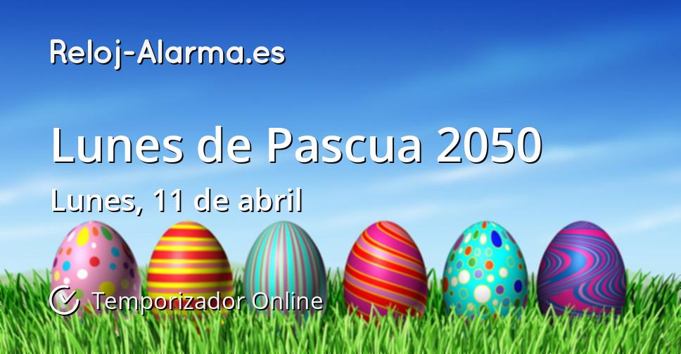 Lunes de Pascua 2050