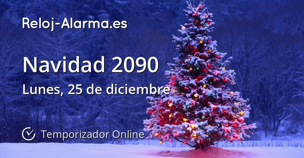 Sophie Evento confiar Navidad 2090 - Temporizador Online - Reloj-Alarma.es