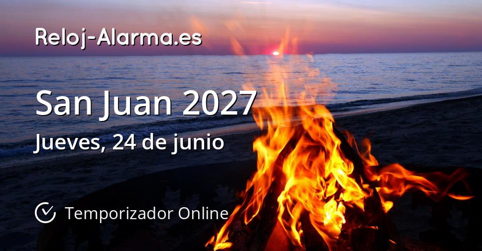 San Juan 2027 - Temporizador Online 